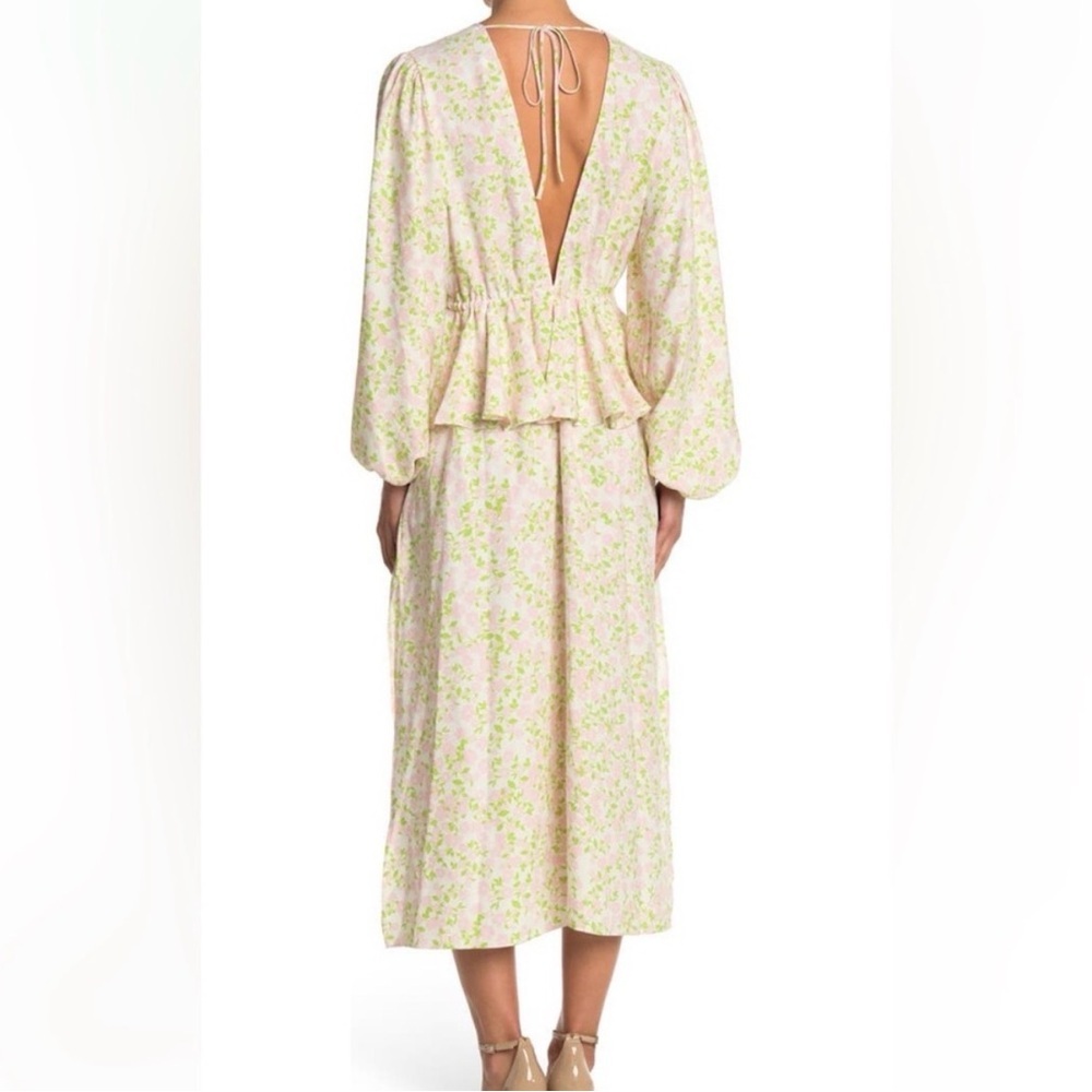 Topshop Light Floral Maxi Dress, Size 6, Great Condition - Picture 3 of 16